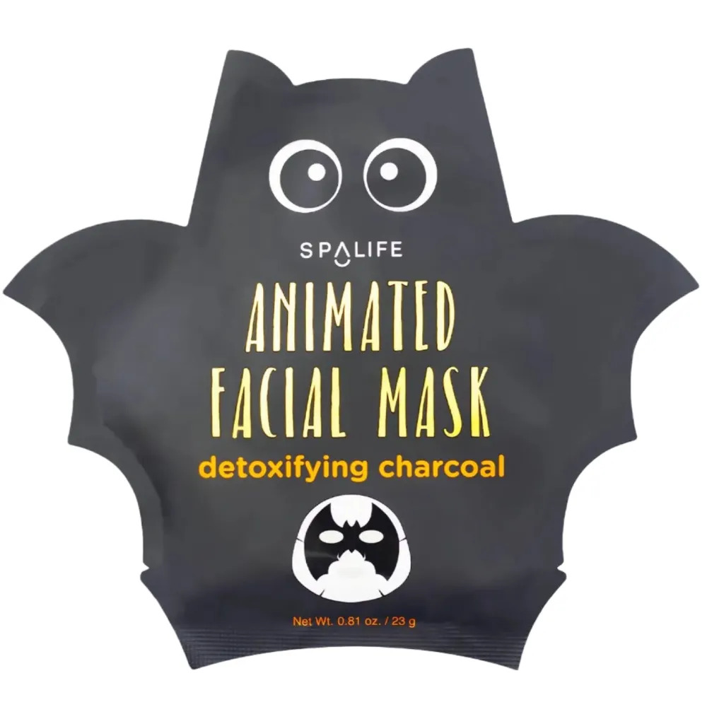Best My Spa Life Charcoal Bat Halloween Face Mask