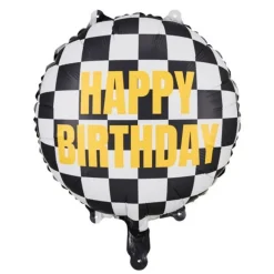 Best THE BALLOON HUB Checkered Happy Birthday Balloon