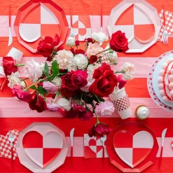 Best Bonjour Fete Check Mate Heart Small Napkins