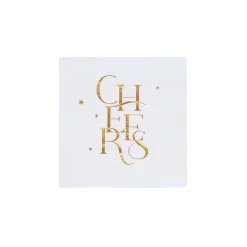 Discount Bonjour Fete Cheers Cocktail Napkins