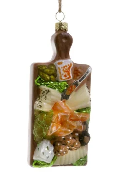 Cody Foster Co. Cheese Board Glass Ornament by Cody Foster