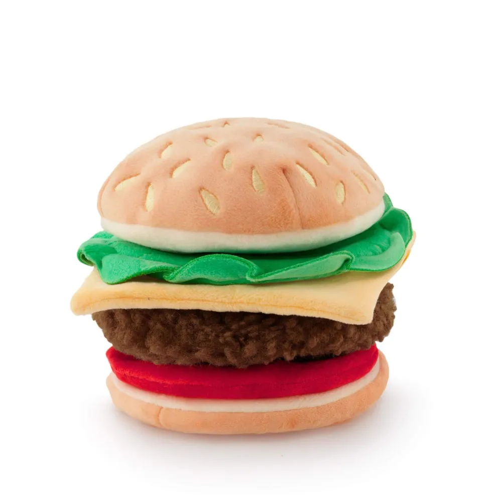 Sale The Foggy Dog Cheeseburger Interactive Snuffle Dog Toy