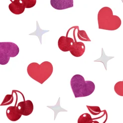 Hot xo, Fetti Cherry Heart Confetti