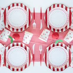 New Meri Meri Cherry Pattern Cups