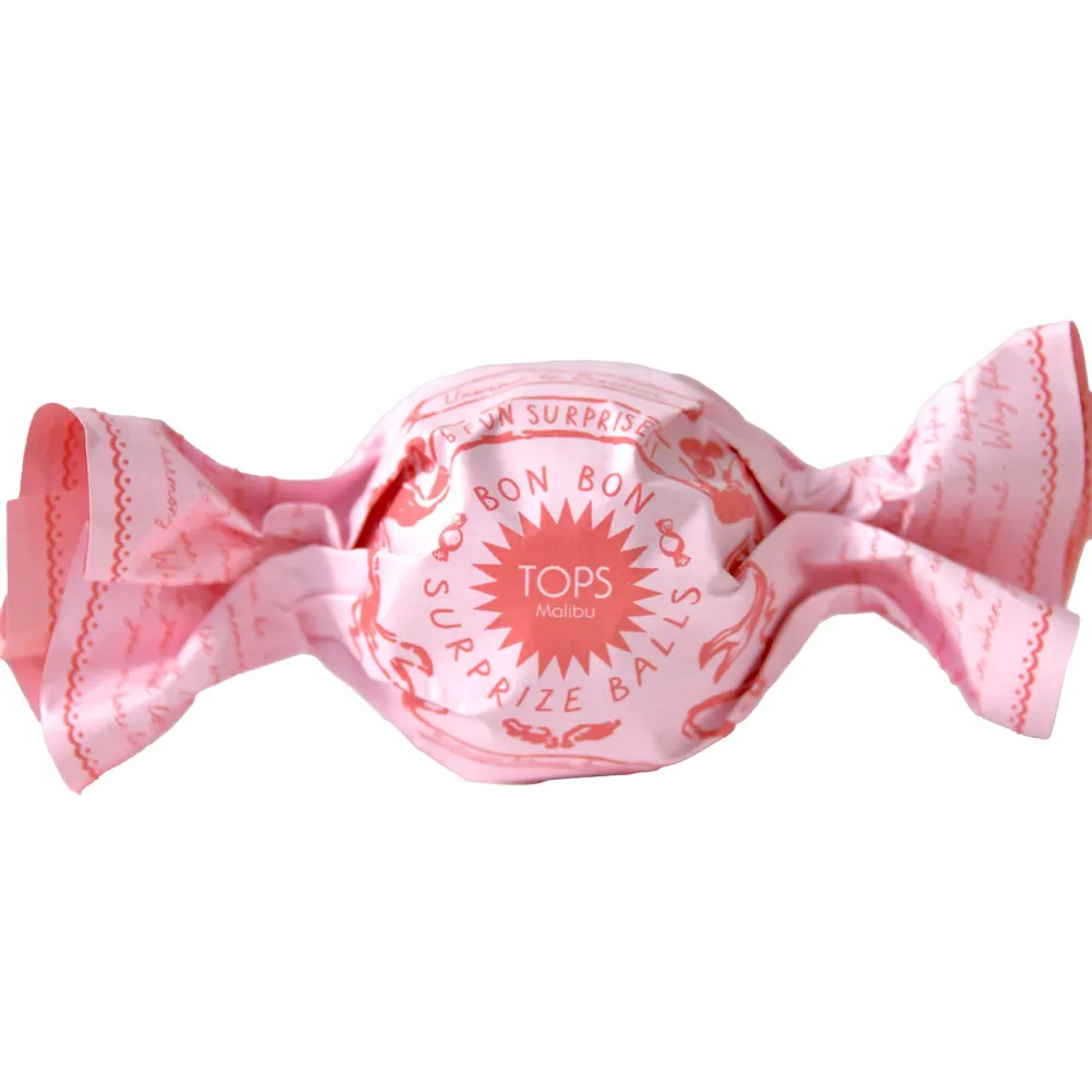 New TOPS Malibu Christmas Bon Bon Mini Surprise Ball