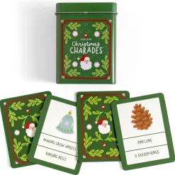 Outlet Pippi Post Christmas Charades Card Game