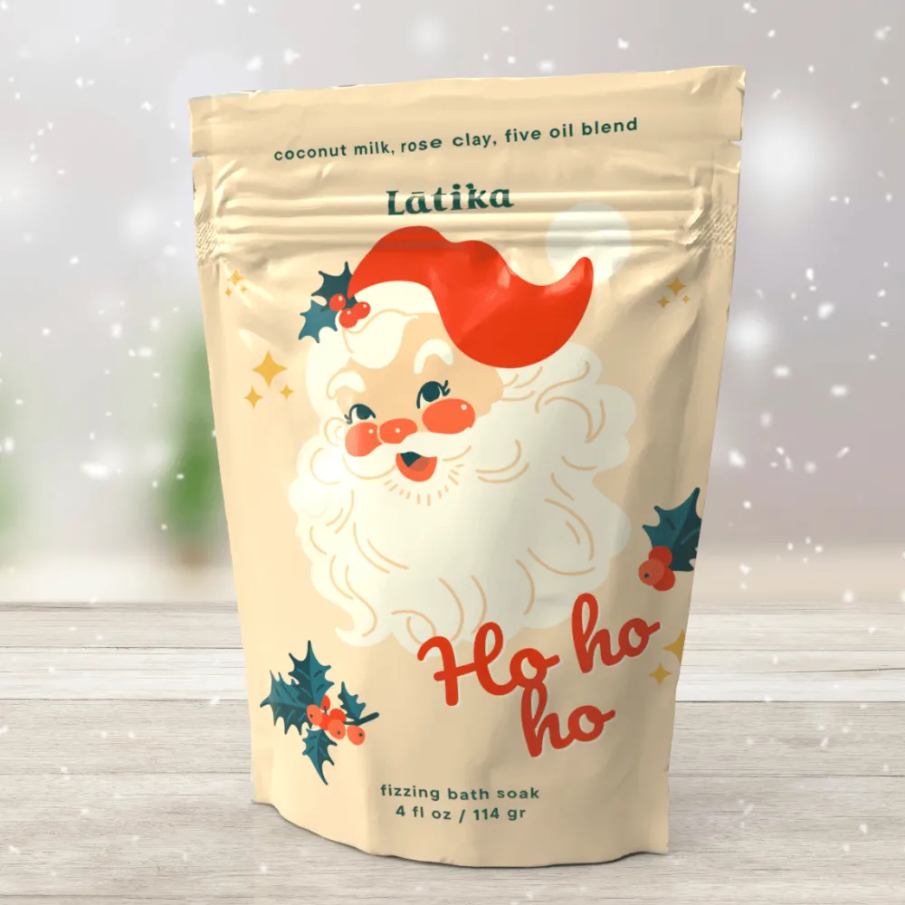 Outlet Latika Beauty Christmas Peppermint Bath Soak