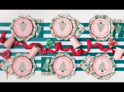 Clearance Bonjour Fete Christmas Plaid Dinner Plates