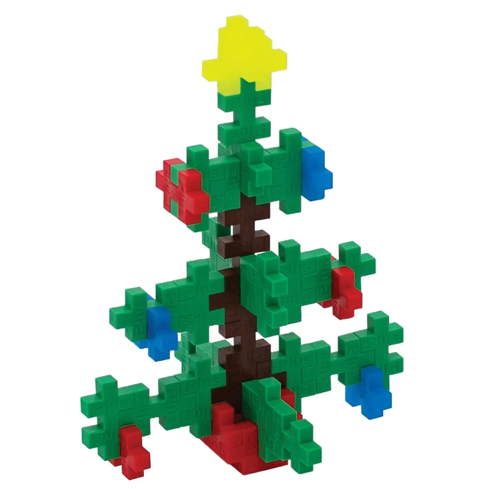 Best Plus-Plus USA Christmas Tree Plus Plus Puzzle Toy