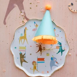 Discount Meri Meri Circus Party Animal Dinner Plates