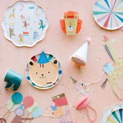 Discount Meri Meri Circus Party Animal Dinner Plates