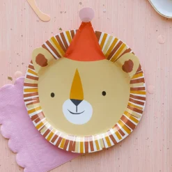 New Meri Meri Circus Party Animal Shaped Plates