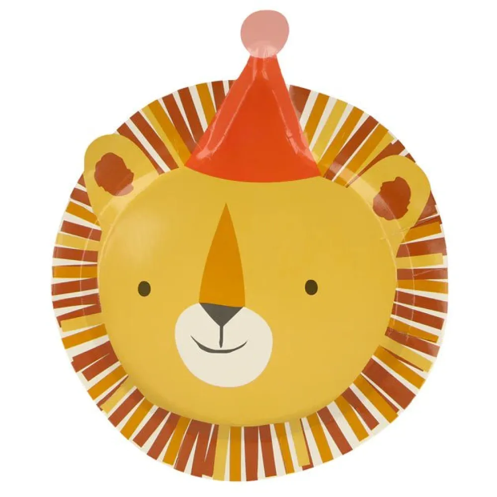 New Meri Meri Circus Party Animal Shaped Plates
