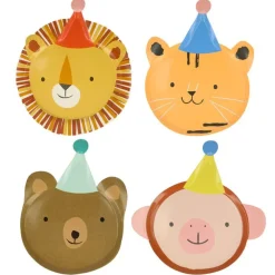 New Meri Meri Circus Party Animal Shaped Plates