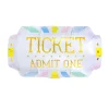 Outlet Mingle Balloon Co. Cirque Admit One Ticket Balloon