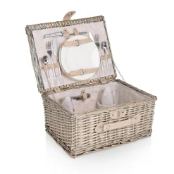 New Picnic Time Family of Brands Classic Picnic Basket for 2