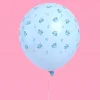 New xo, Fetti Coastal Blue Latex Balloons
