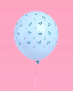 New xo, Fetti Coastal Blue Latex Balloons
