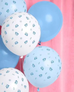 New xo, Fetti Coastal Blue Latex Balloons