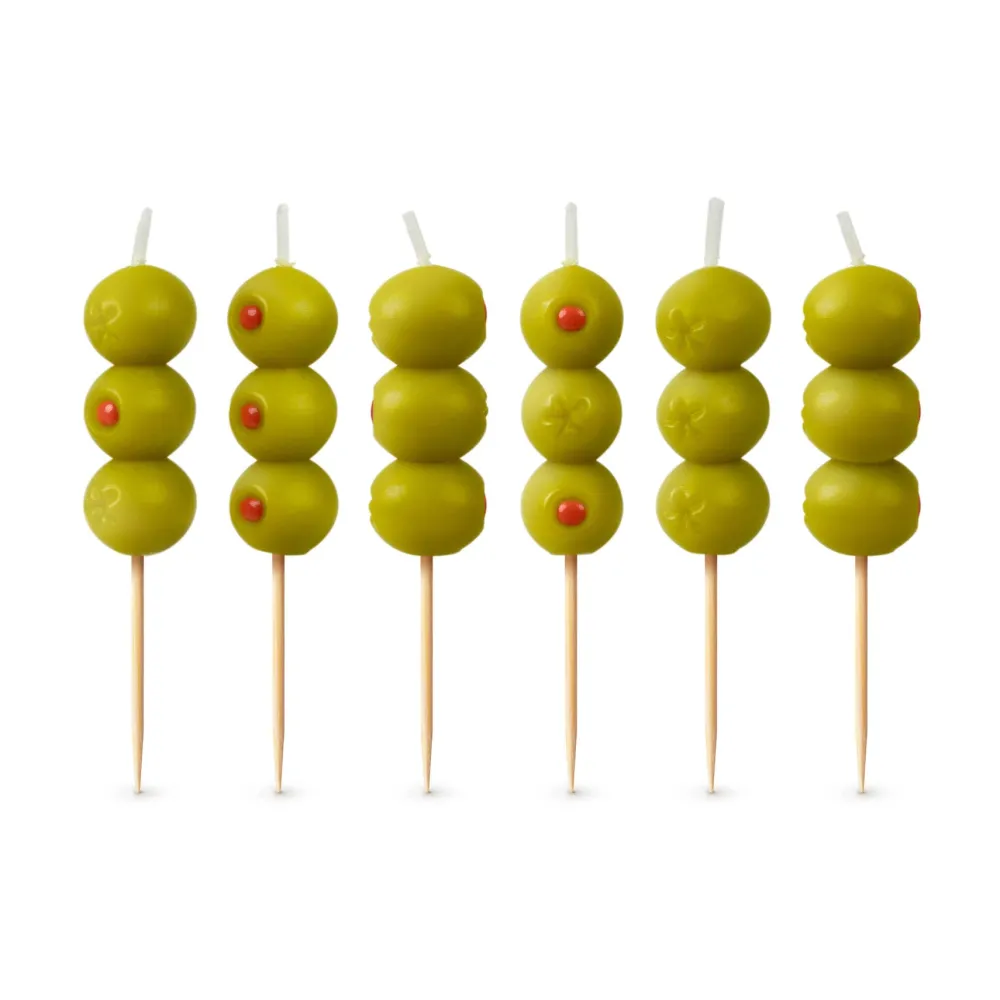 Clearance Fred & Friends Cocktail Party Olive Candles