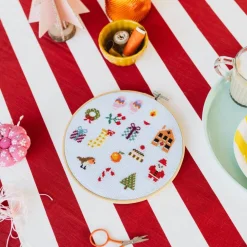Sale Cotton Clara Craft Kits & Supplies Colorful Beginner Christmas Cross Stitch Kit
