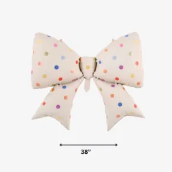 Sale Partybarco Colorful Polka Dot Bow Foil Balloon