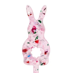 Online Packed Party Confetti Bunny Acrylic Drink Stirrers (4 ct)