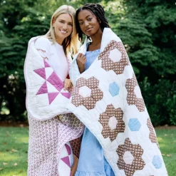 Hot Trudie Constance Chocolate Quilted Throw Blanket
