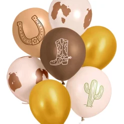 Hot xo, Fetti Cowboy Latex Balloons