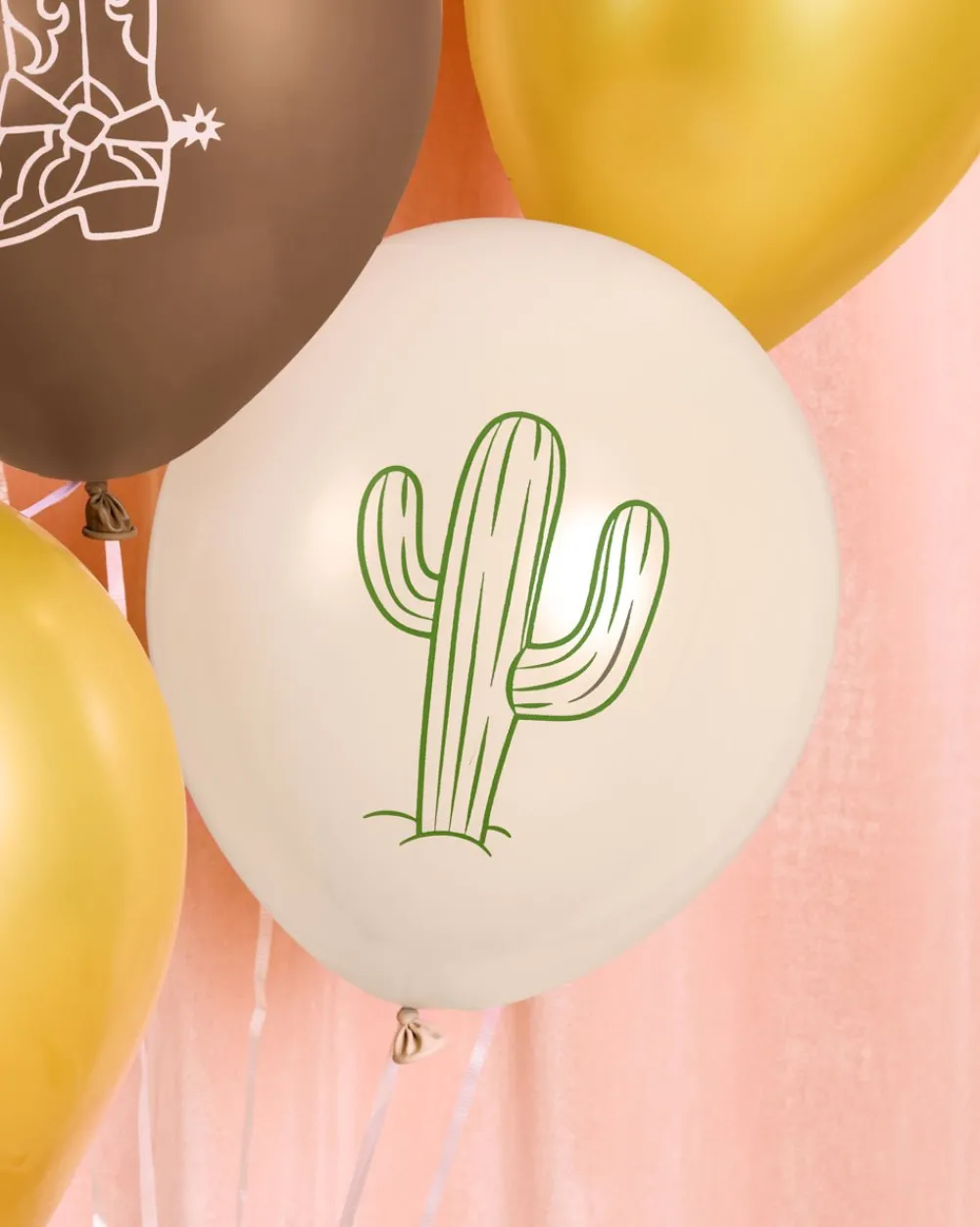Hot xo, Fetti Cowboy Latex Balloons