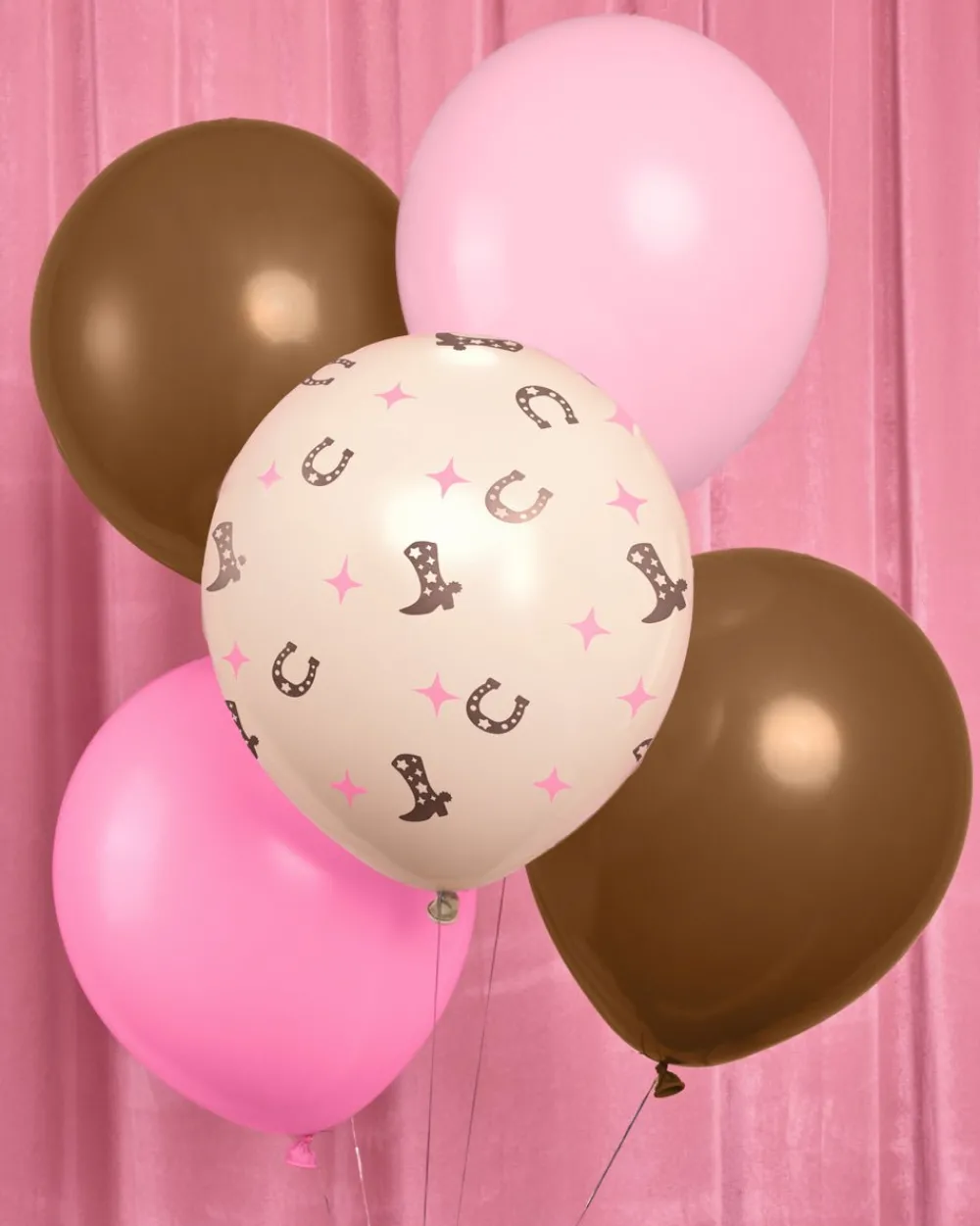 Best xo, Fetti Cowgirl Latex Balloons