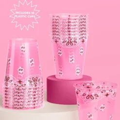 Hot xo, Fetti Cowgirl Party Cups | 16 Reusable Cups