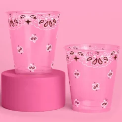 Hot xo, Fetti Cowgirl Party Cups | 16 Reusable Cups