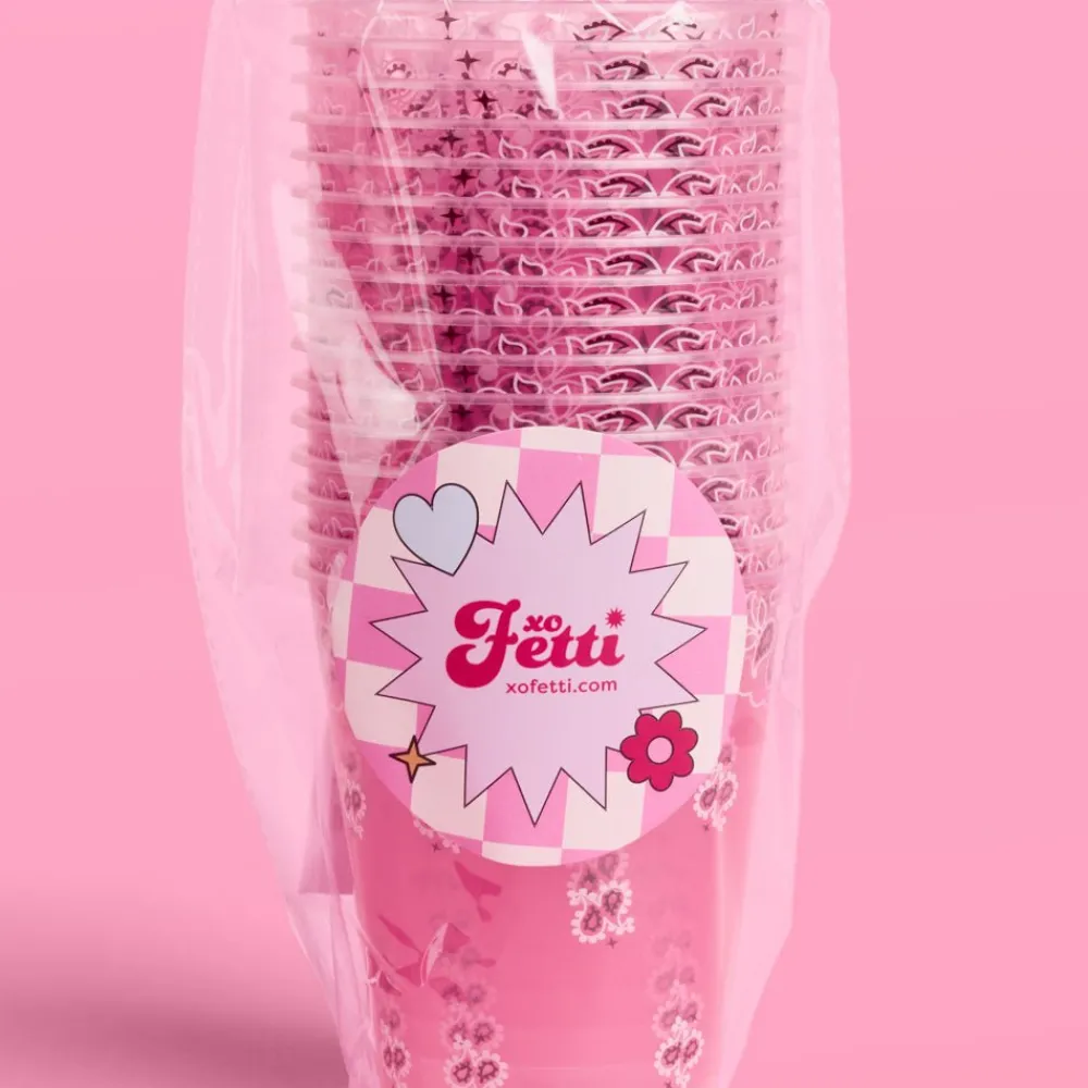 Hot xo, Fetti Cowgirl Party Cups | 16 Reusable Cups