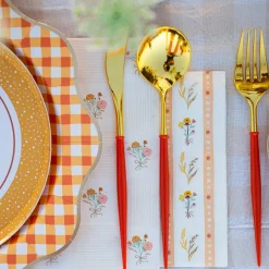 Discount Bonjour Fete Cozy Fall Florals Large Napkins