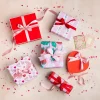 Sale Bonjour Fete Cupid's Crush Gift Wrap