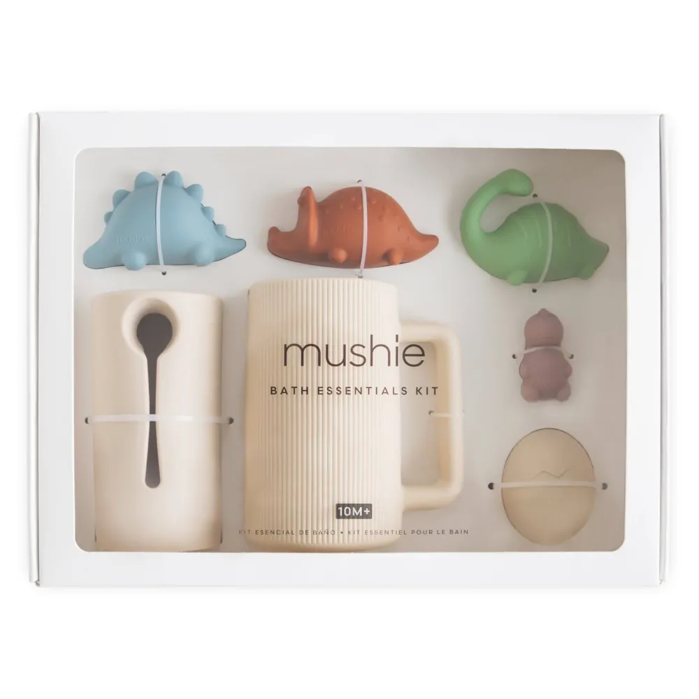 Online Mushie Dino Bath Essentials Kit