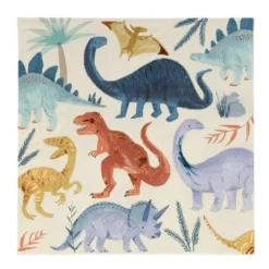 Best Meri Meri Dinosaur Themed Large Napkins