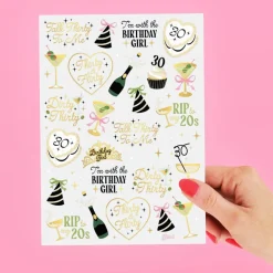 Clearance xo, Fetti Dirty 30 Birthday Temporary Tattoos