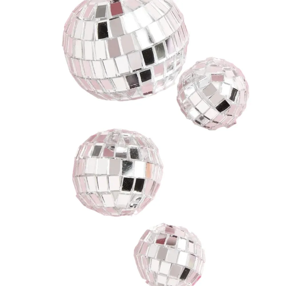 New xo, Fetti Disco Ball Cake Topper Set