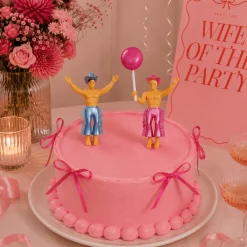 Hot NPW Disco Cowboy Cake Toppers