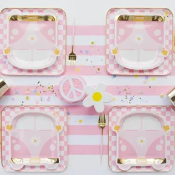 My Mind’s Eye Disco Daisy Van Plates