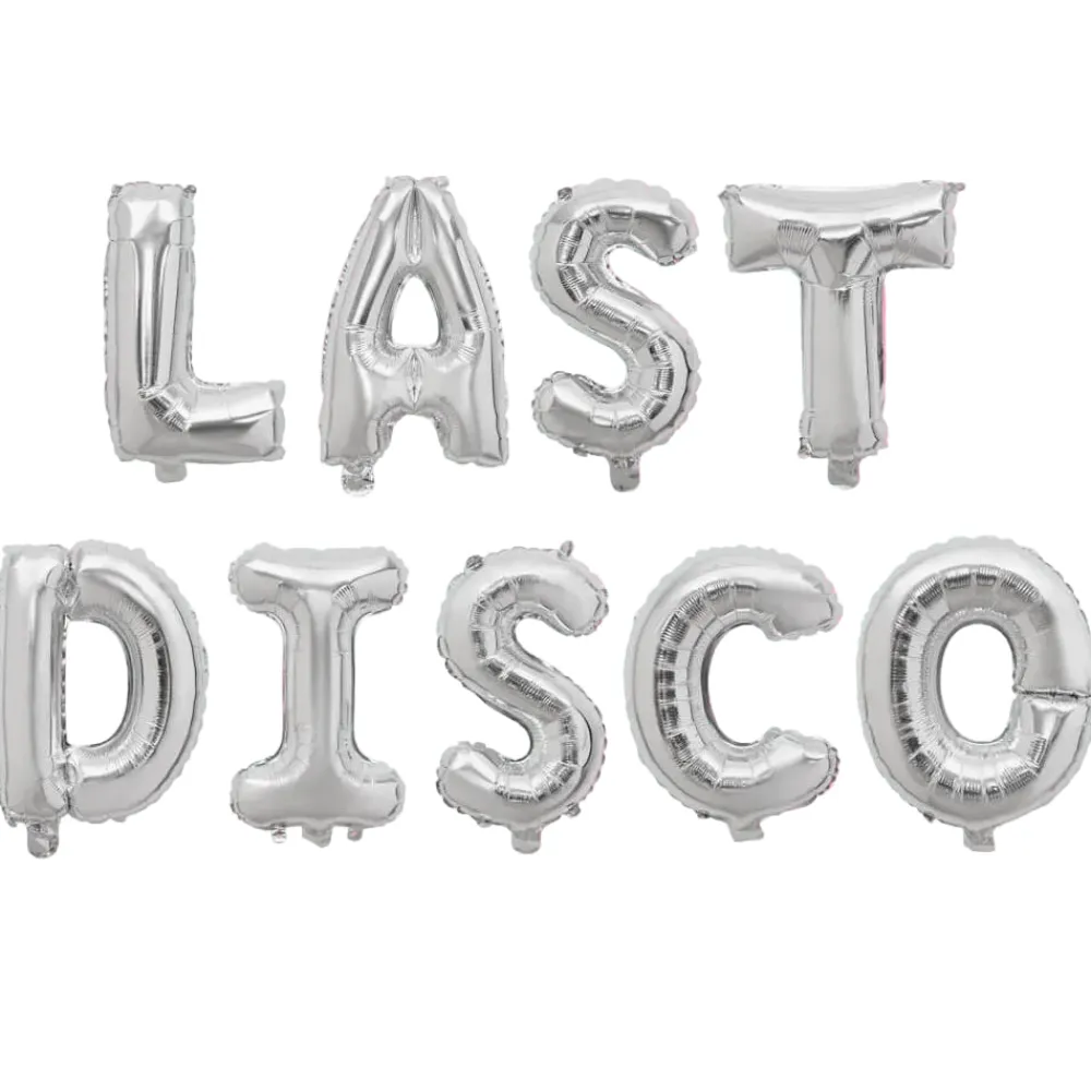 Online xo, Fetti Disco Party Foil Balloons