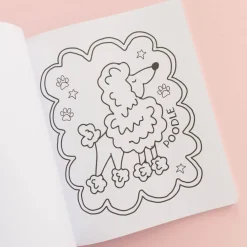 Clearance Pippi Post Dog Lover Coloring Book