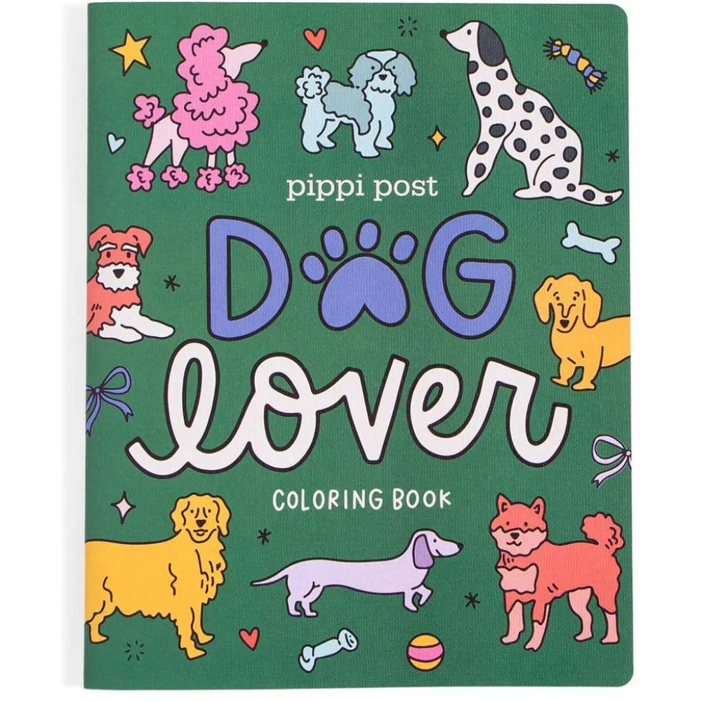 Clearance Pippi Post Dog Lover Coloring Book