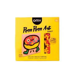 OMY U.S. Donut Pom Pom Art Kit
