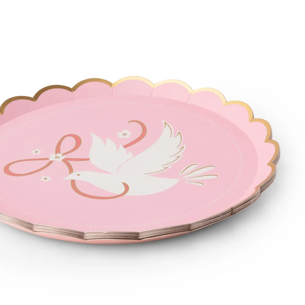 Hot Bonjour Fete Dove Petal Pink Small Plates