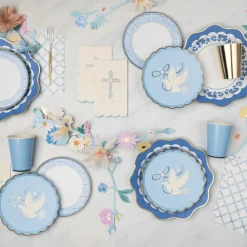 Hot Bonjour Fete Dove Sky Blue Small Plates