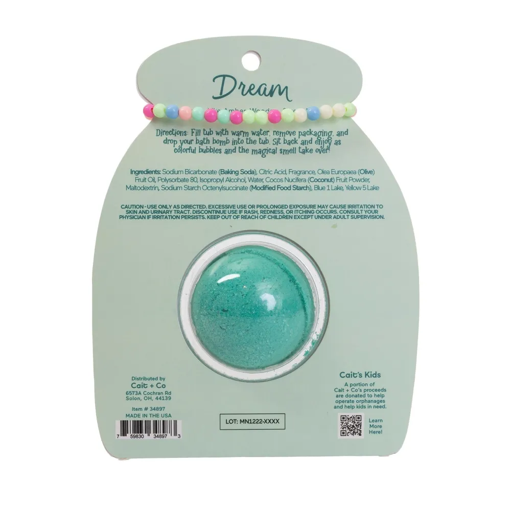 Sale Cait + Co Dream Friendship Bracelet Bath Bomb