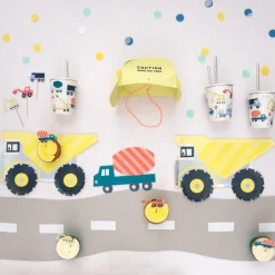 Discount Meri Meri Dump Truck Construction Themed Plate